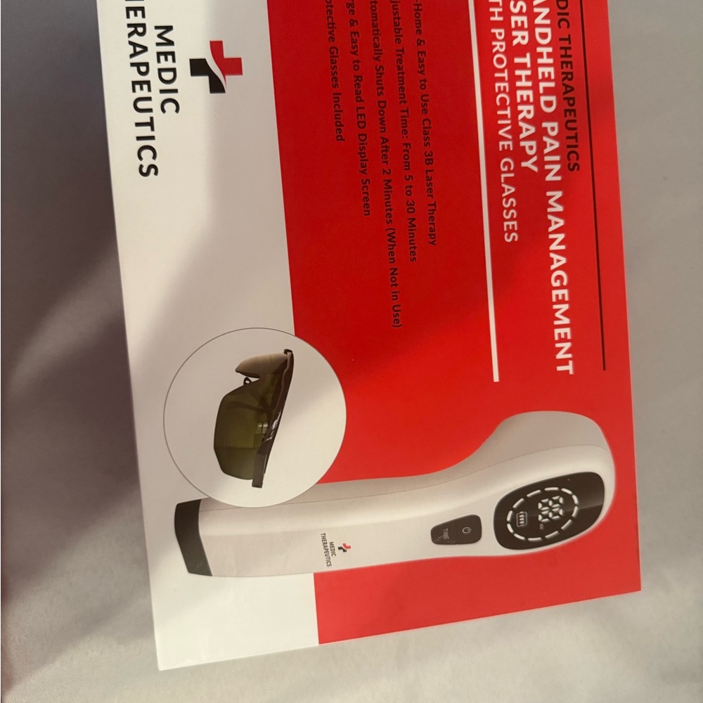 Handheld Pain Management Laser Therapy.
Brand new
